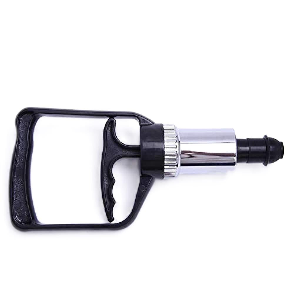 Manual Hijama Cupping Pump – Heavy Duty (Black)